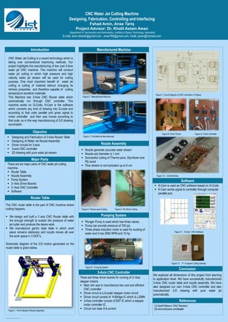 CNC Water Jet Cutting Machine | PDF