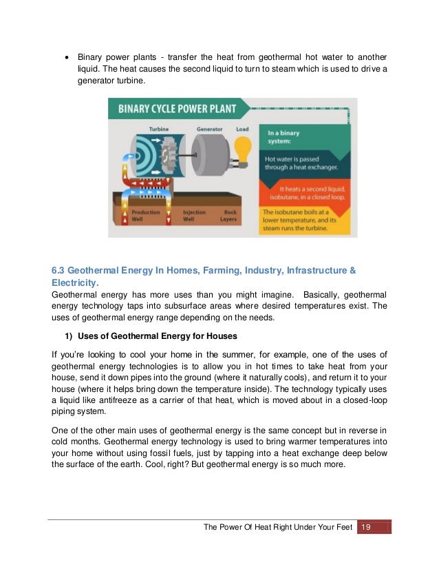 GEOTHERMAL ENERGY Heat Under Your Feet pdf GEOTHERMAL ENERGY Heat Under Your Feet pdf
