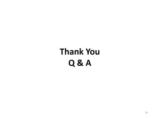 Thank You
Q & A
18
 