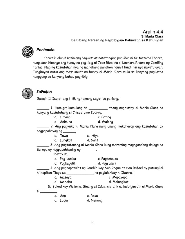 519379489 Filipino 9 Fourth Quarter Module Noli Me Tangere pdf 519379489-filipino-9-fourth-quarter-module-noli-me-tangere-pdf