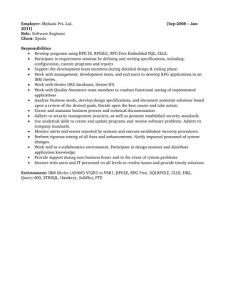 Praveen Gavaji_AS400_Resume | DOC