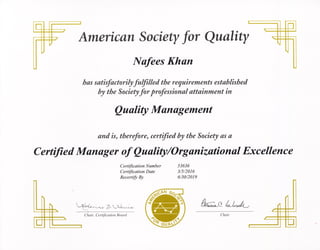 CMQ_OE Certificate