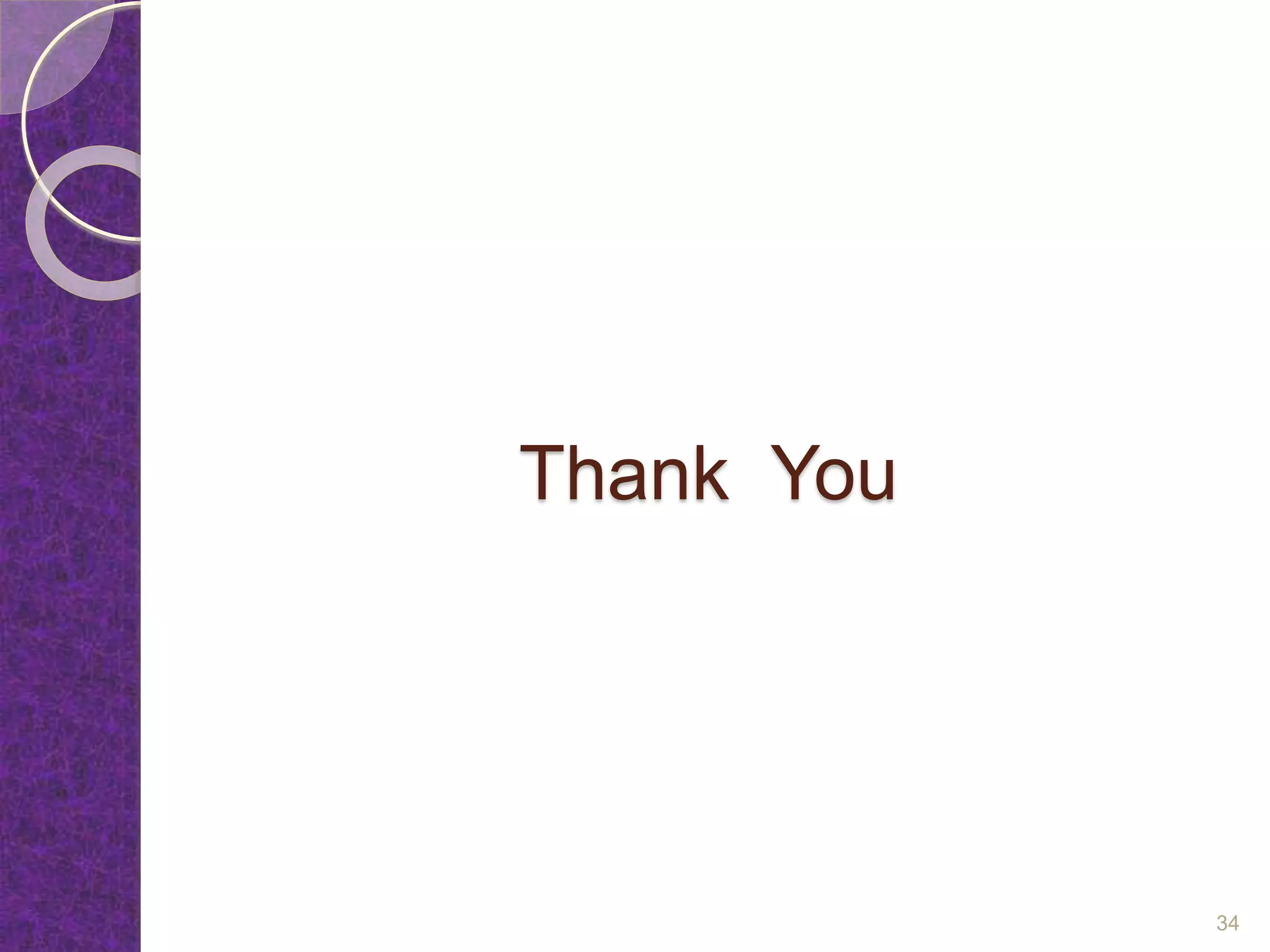 Thank You
34
 
