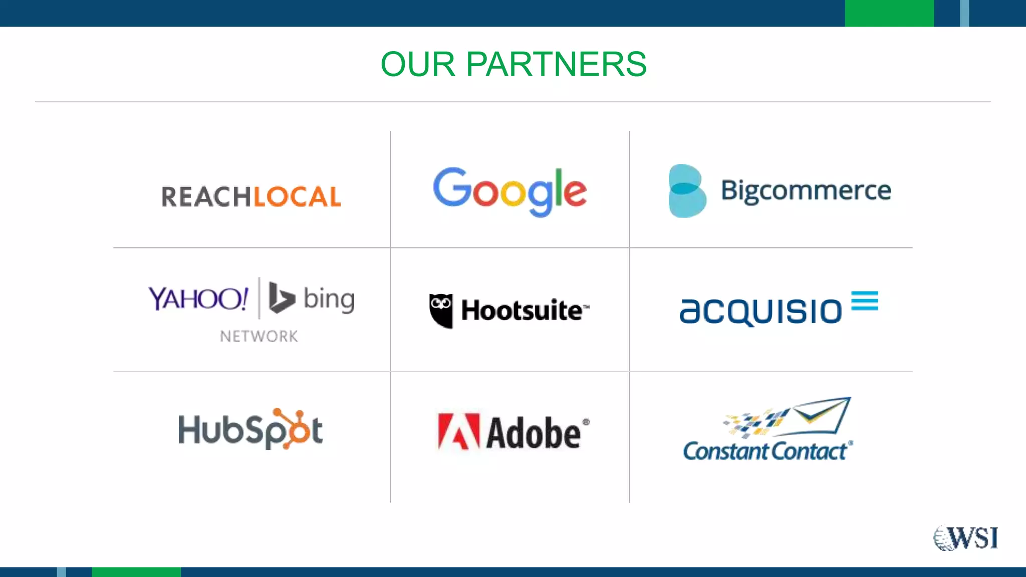 OUR PARTNERS
 