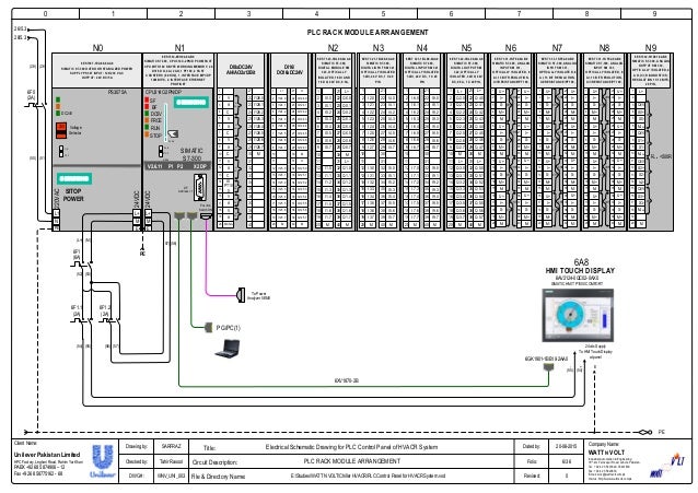 Plc Control Panel For Hvacr System