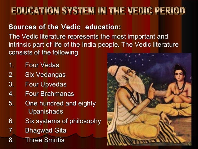 essay on vedic education