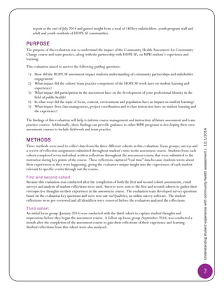 Community Health Assessment Evaluation Report FINAL | PDF