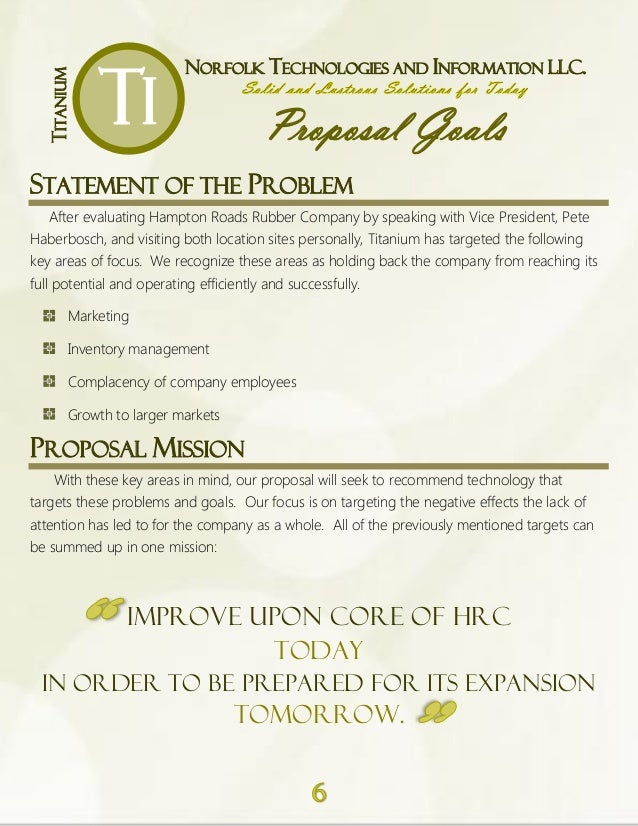 proposal binder