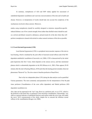 Notes for Measuring blood flow and reactivity of the blood vessels in ...