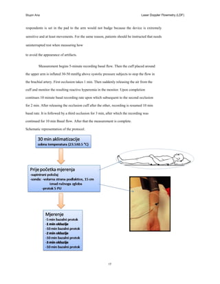 Notes for Measuring blood flow and reactivity of the blood vessels in ...