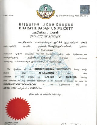 MS-Bharathidasan University