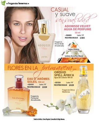 Jafra oportunidades Marzo