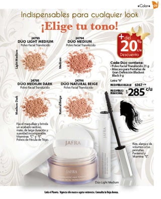 Jafra oportunidades Marzo