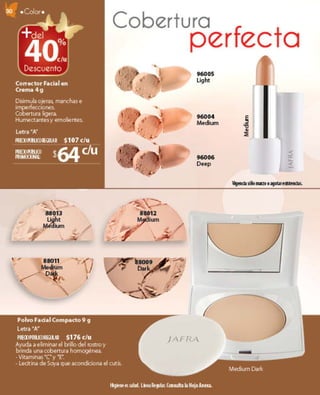 Jafra oportunidades Marzo