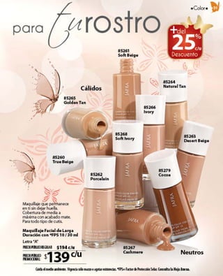 Jafra oportunidades Marzo