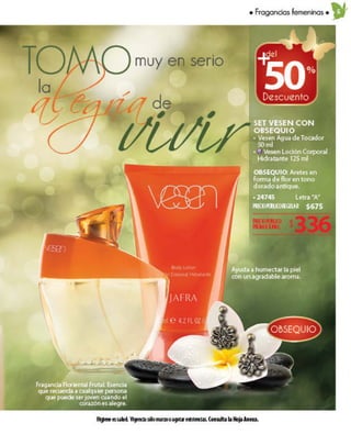 Jafra oportunidades Marzo