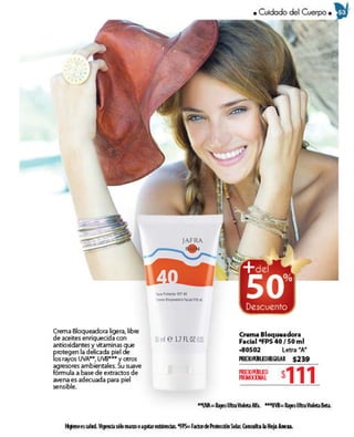 Jafra oportunidades Marzo