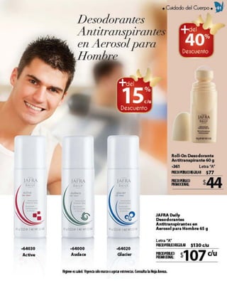 Jafra oportunidades Marzo