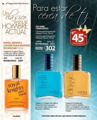 Jafra oportunidades Marzo