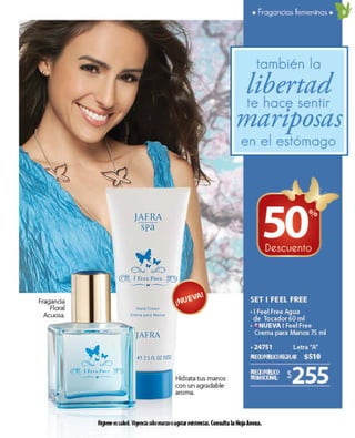 Jafra oportunidades Marzo