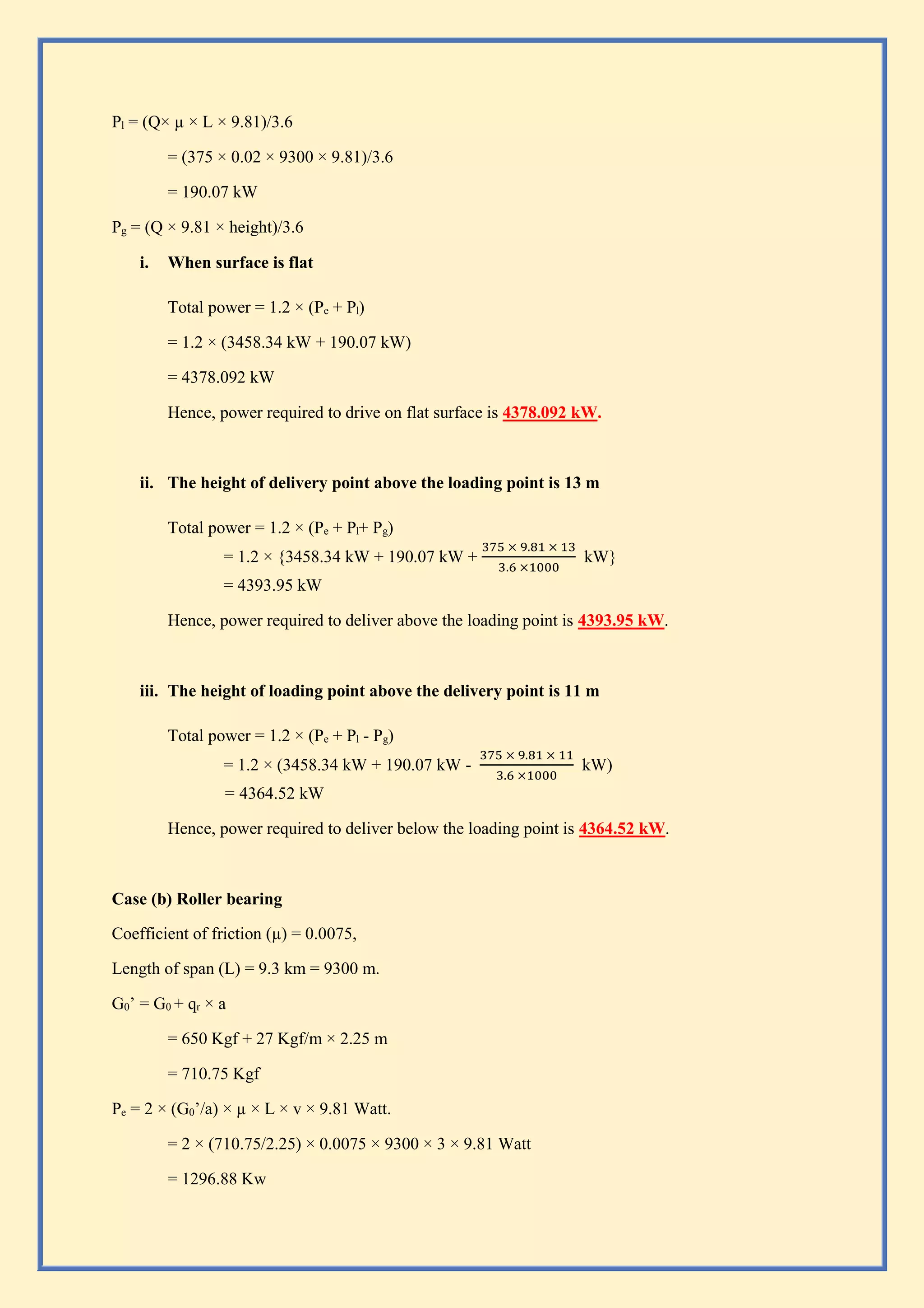 Mining For Math material handling in mines numerical problems | PDF