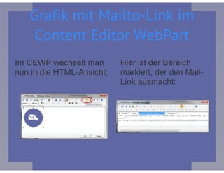 SharePoint Lektion #51: Der Mailto-Befehl