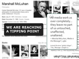 @nozurbina
Metadata is now hotter
than pornography
Google nGrams (word frequency charts)
 