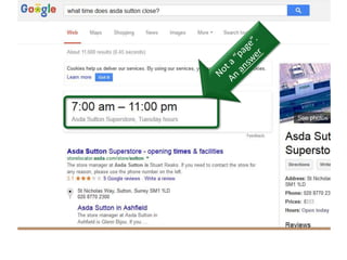 Content Models OutputsUsers
Him
Her
USB
gadget
buyers
Putting it together
Scenarios
12
3
6
9
 