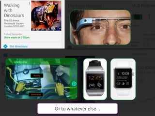 TELL UNIFIED STORIES
Making good on the reuse promise
 