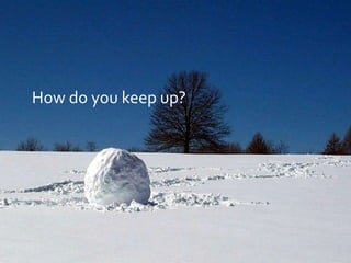 @nozurbina
We’re in a world of constantly
accelerating change
 