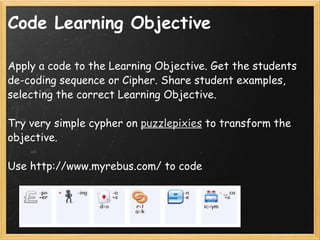 51 ways to introduce learning objectives | PPT