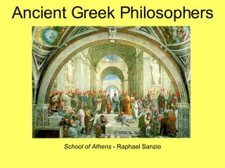 Ancient Greek Philosophers School of Athens  - Raphael Sanzio 