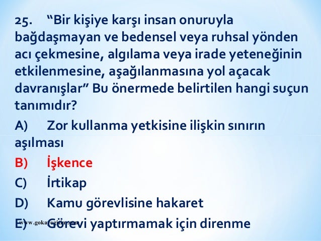 52.dönem özel güvenlik sınav soru ve cevapları