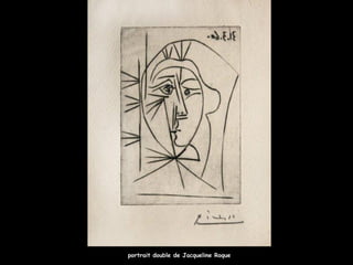portrait double de Jacqueline Roque
 