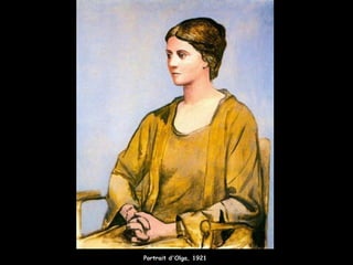 Portrait d'Olga, 1921
 