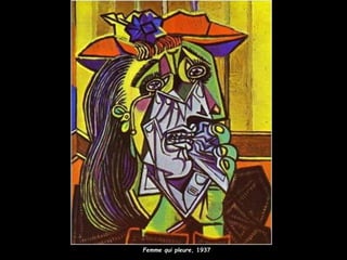 Femme qui pleure, 1937
 