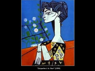 "Jacqueline à la fleur" (1954)
 