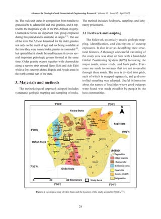 Advances in Geological and Geotechnical Engineering Research | Vol.5 ...