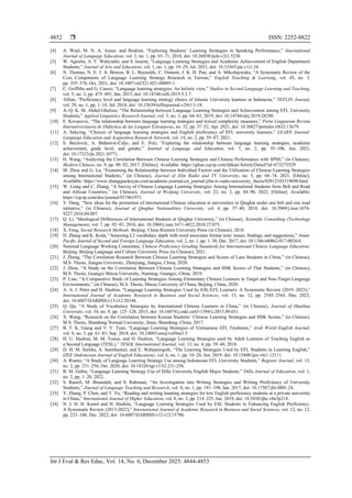 Language learning strategies in relation to advanced Chinese vocabulary ...