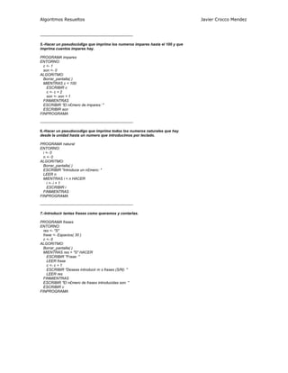 Algoritmos Resueltos Javier Crocco Mendez
--------------------------------------------------------------------------
5.-Ha...