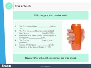 52 grammar-the-passive-voice | PDF