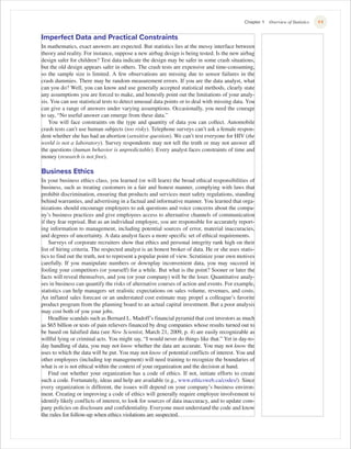 Quantitative Research Problem Examples Applied Statistics in Business and Economics, 7e ISE 7th Edition David ...