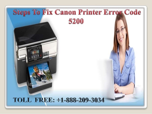 canon g4210 support code 5200