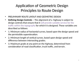 Comprehensive Guide to Highway Route Location and Geometric Design ...