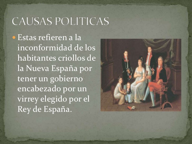 52031270 causasdelaindependenciapowerpoint
