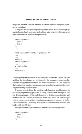 Memory as a Programming Concept in C and C Frantisek Franek | PDF