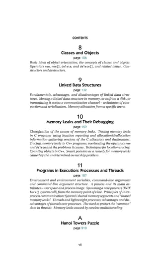Memory as a Programming Concept in C and C Frantisek Franek | PDF