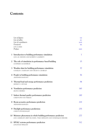 Building Performance Simulation For Design And Operation Jan Lm ...