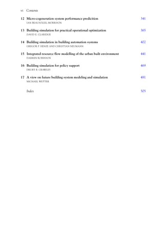 Building Performance Simulation For Design And Operation Jan Lm ...
