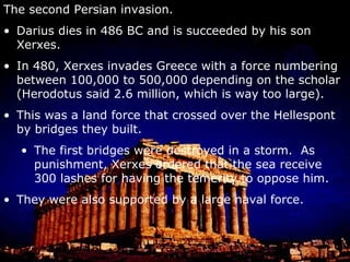 Modern recreation of a trireme, the Olympias. 